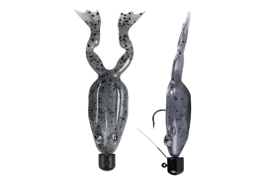 Lunkerhunt Rigged Finesse Frog Smoke