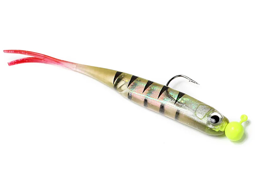 Lunkerhunt 3/16 Oz Ball Head Jig Hook Gloss Chartreuse 