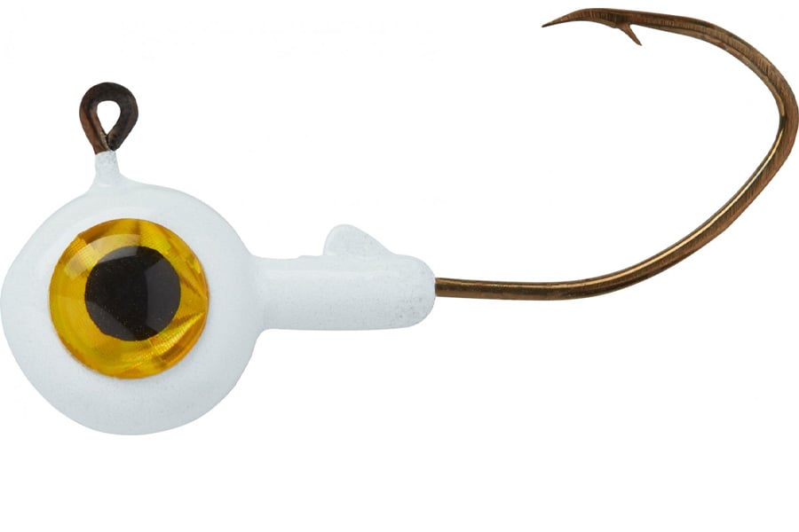 Mister Twister 1/4 Oz Sassy Stingum Jighead 8 Pouch White