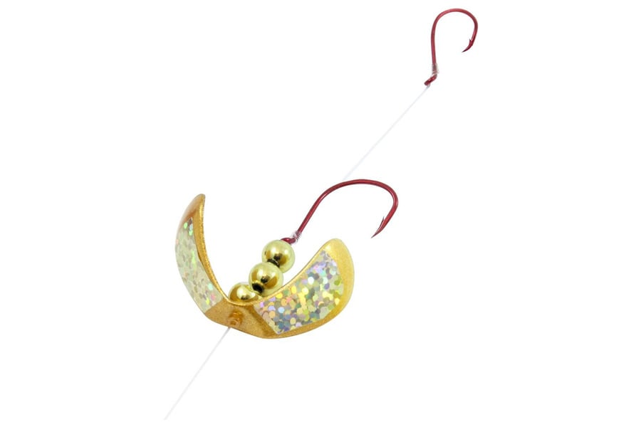 Northland #2 Butterfly Blade Bait Gold Shiner