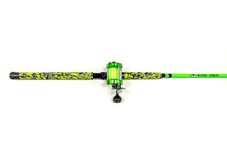 GOBLIN COMBO - 7FT6IN MH 1PC CAST - MK65A GOBLIN - 30LB GREEN