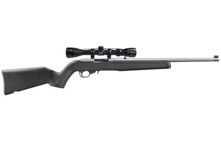 10/22 22LR RIFLE WITH WEAVER SCOPE