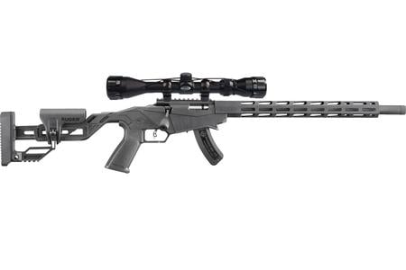 RUGER PRECISION RIMFIRE 22LR BOLT-ACTION RIFLE WITH WEAVER SCOPE