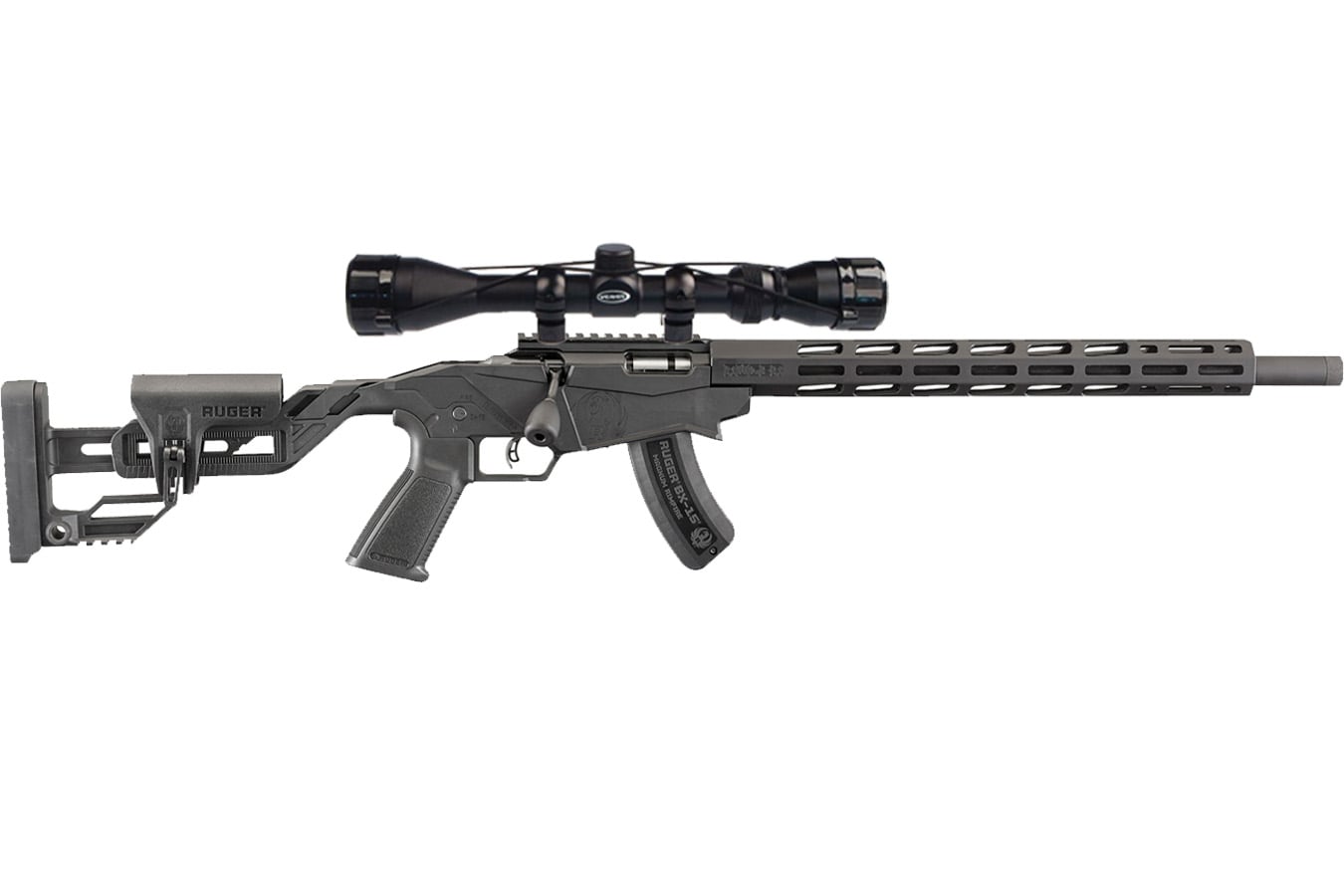 No. 10 Best Selling: RUGER PRECISION RIMFIRE 22WMR BOLT-ACTION RIFLE WITH WEAVER SCOPE