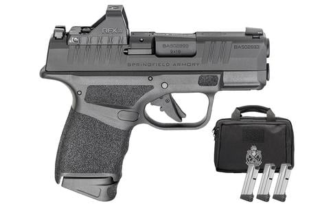 SPRINGFIELD HELLCAT 9MM BLK 3IN 1X11 3X13 MAG OSP RANGE BAG LE