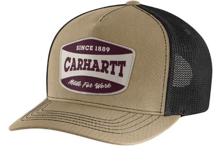 CANVAS MESH BACK PATCH HAT