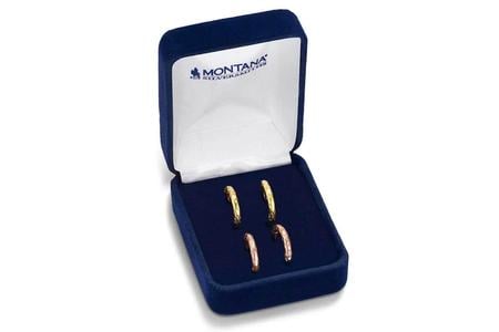 SUN AND MOON HOOP EARRING SET