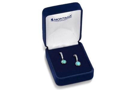 DESERT MOONLIGHT TURQUOISE EARRINGS