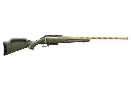 RUGER AMERICAN PREDATOR GEN II 22 CRDMR 22` BURNT BRONZE TB GREEN SPLATTER STOCK