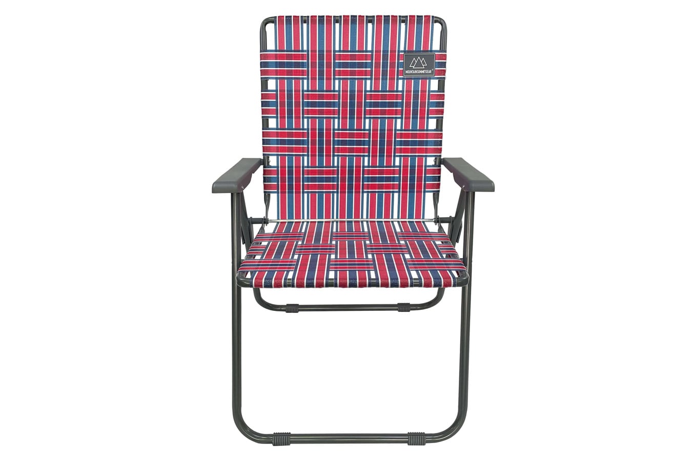 Caddis Retro Webbed Camp Chair - Red/Blue