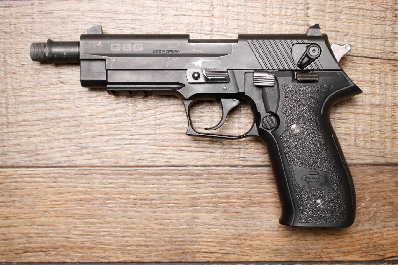 GSG Firefly 22 LR Police Trade-In Pistol with Threaded Barrel No Magazine