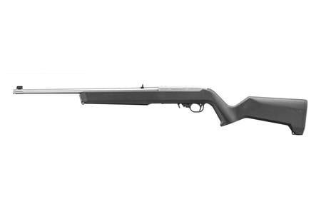 10/22 22 LR 10+1 18.50` SATIN THREADED STAINLESS STEEL BARREL, DRILLED  TAPPED 