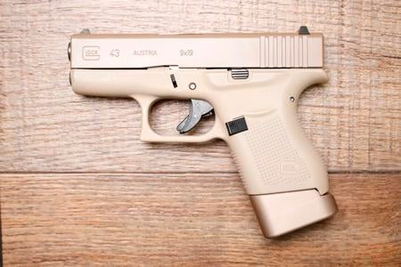 GLOCK 43 9 MM USED