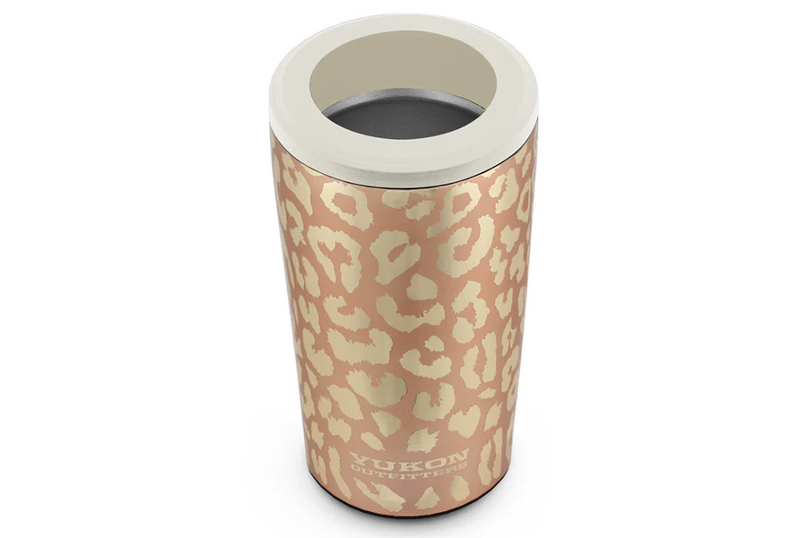 Yukon Outfitters 4 in 1 Drink Cooler Gold Leopard