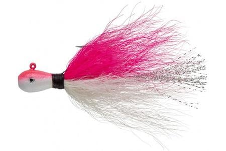 1/8OZ. BUCKTAIL JIG PINK/WHITE
