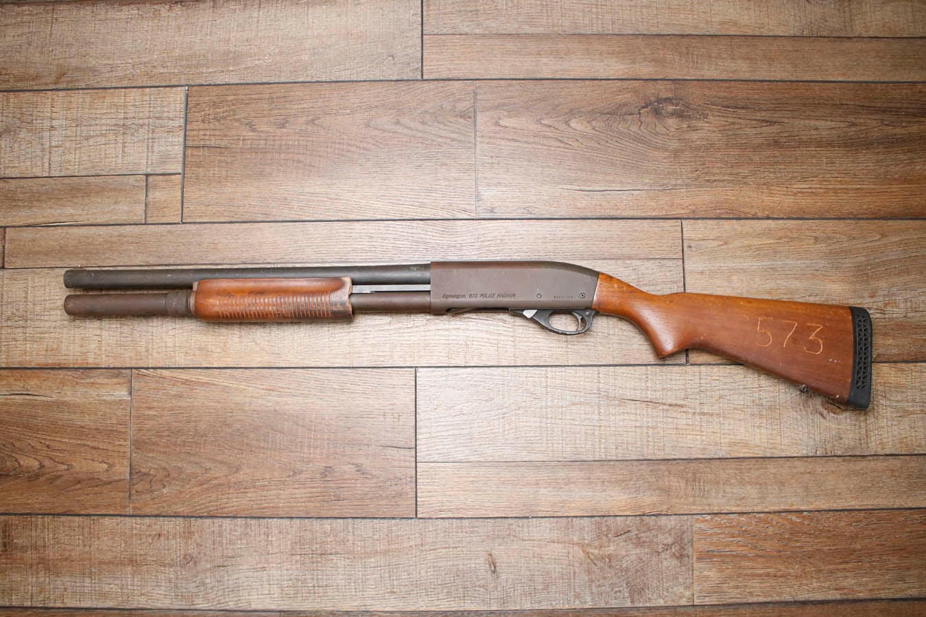 Remington 870 Police Magnum 12GA Police Trade-In Shotgun