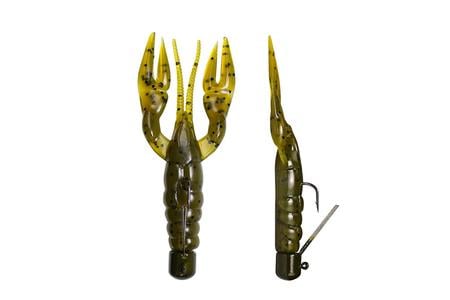 PRE-RIGGED FINESSE CRAW GREEN PUMPKIN