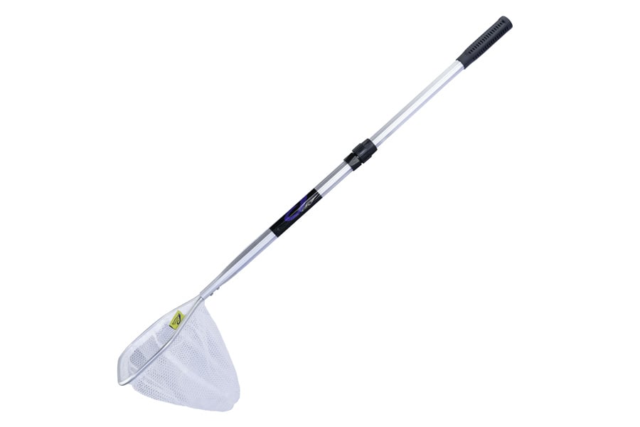 American Maple Aluminum Heavy Duty Baitwell Net with 8inx9.5in Hoop, 23-30In Telescopic Handle