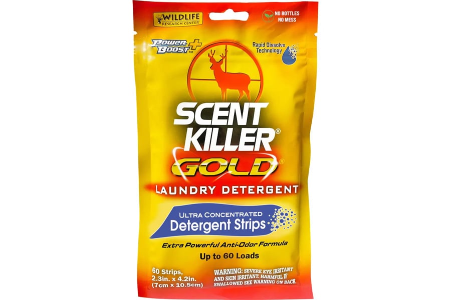 Wildlife Research Scent Killer Gold Laundry Detergent Strips