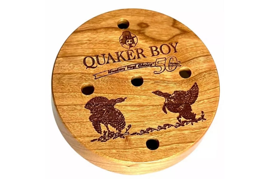 Quaker Boy 50th Anniversary Aristocrat Glass Pot Turkey Call