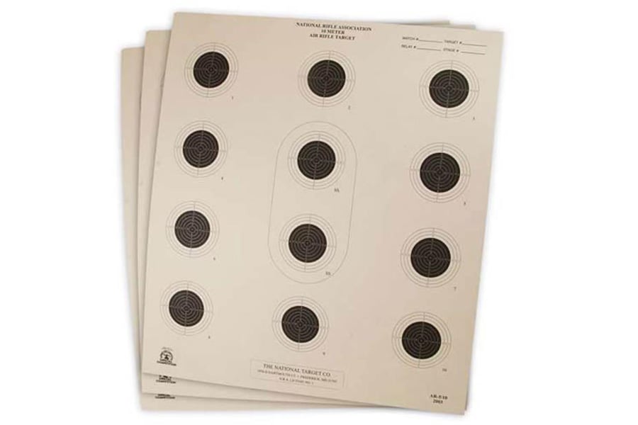 Old 10m Air Rifle Target