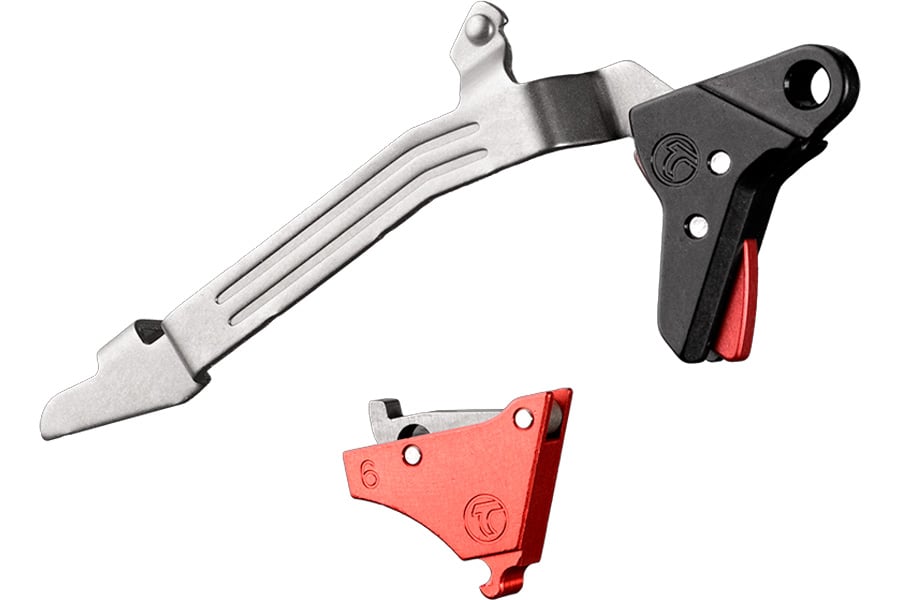 Timney Glock Gen6 G17 G19 and G45 Trigger Red