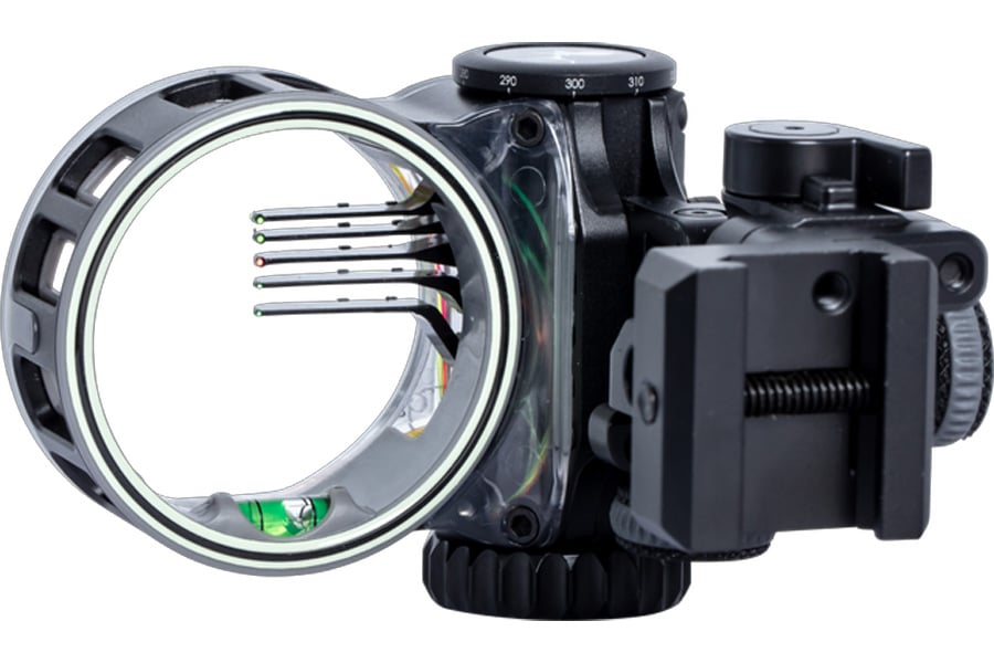 Trophy Ridge React 5 Max Pic Mount Right Hand Bow Sight Black