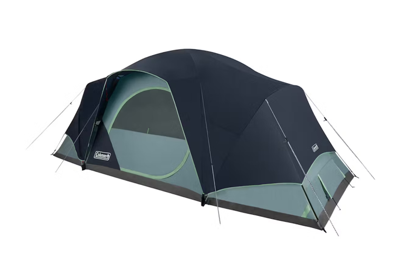 Coleman Skydome 12 Person Camping Tent Blue Nights