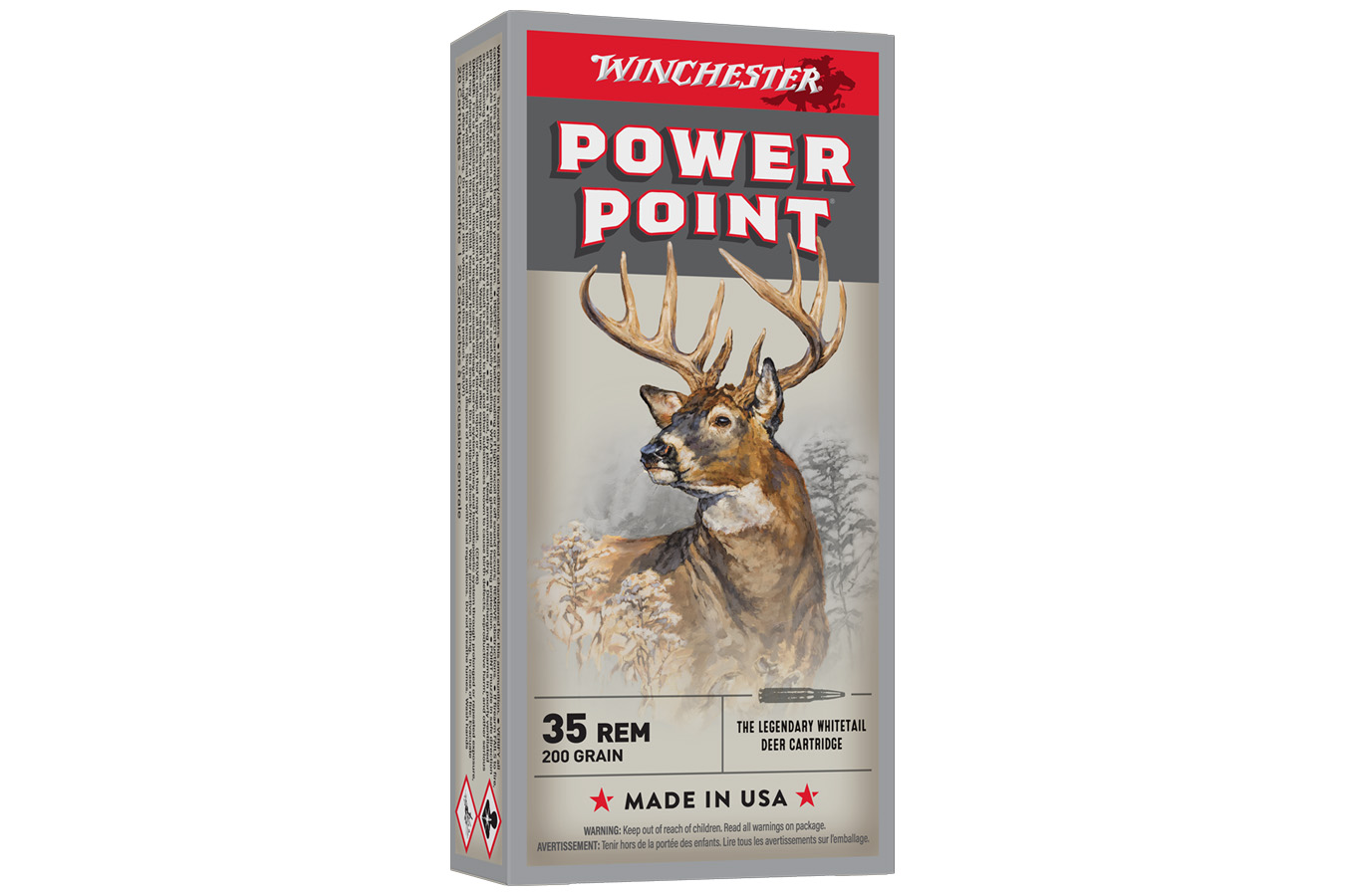 Winchester 35 Remington 200 gr Power Point Super X 20/Box
