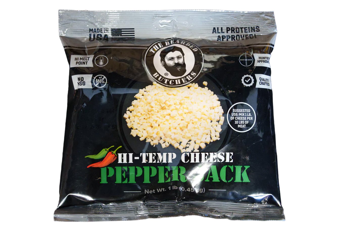 Bearded Butcher High Temp Pepper Jack Cheese 1lb