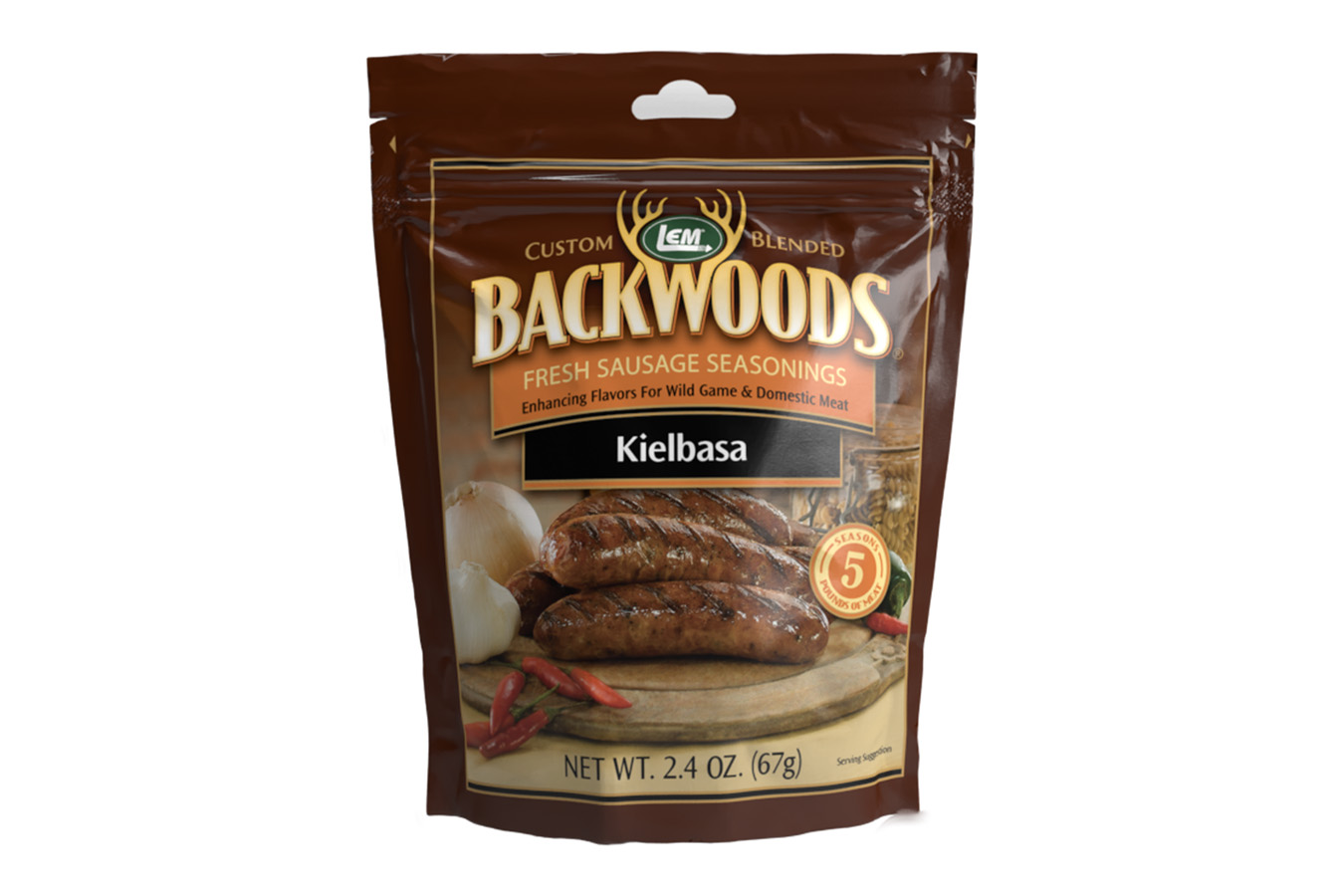 Lem Backwoods Kielbasa Sausage Seasoning for 5lbs.