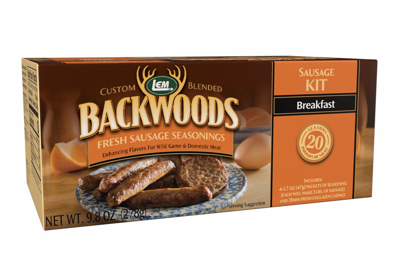 Lem Backwoods Breakfast Fresh Sausage Kit