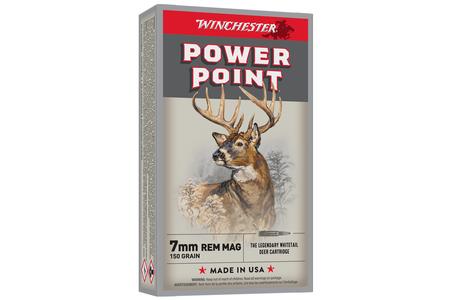 7MM REM MAG 150 GR POWER-POINT SUPER-X