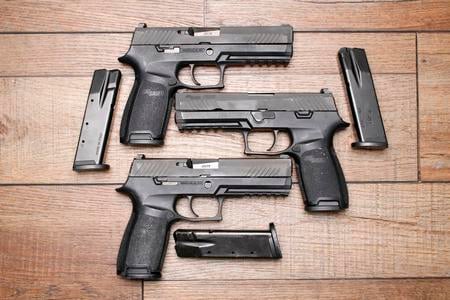 P320 FULL SIZE 40SW NIGHT SIGHTS POLICE TRADE-IN (GOOD) CONDITION