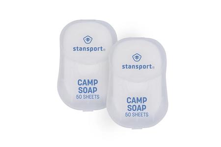CAMP SOAP SHEETS - 2 PACK	 