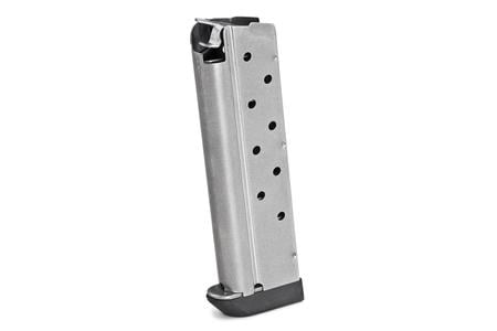 9MM 9-ROUND MAGAZINE, SLAM PAD, STAINLESS STEEL 