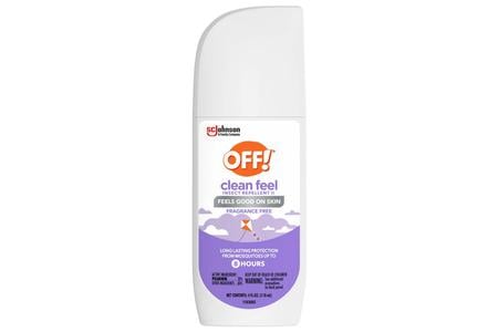 OFF! CLEAN FEEL 20% PICARIDIN SPRITZ 4 OZ 