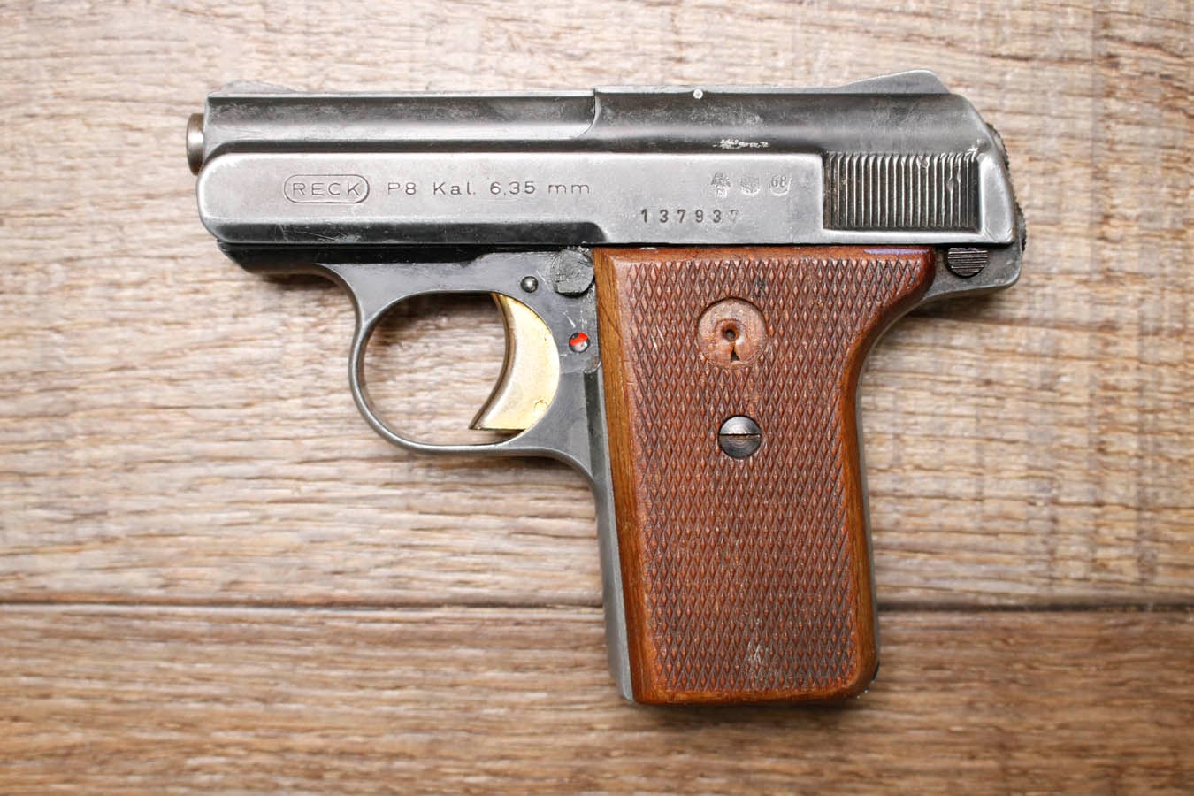 Reck P8 6.35mm Police Trade-In Pistol Made in West Germany (No Magazine)