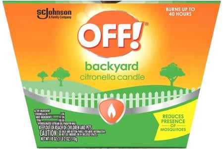 OFF! BACKYARD CITRONELLA CANDLE 