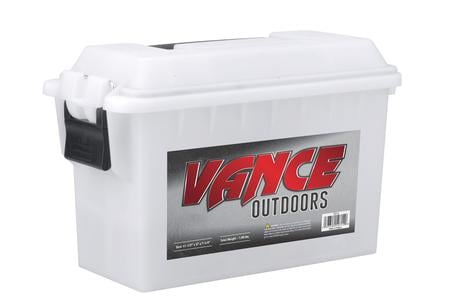 30CAL AMMO CAN CLEAR W/VANCE LOGO