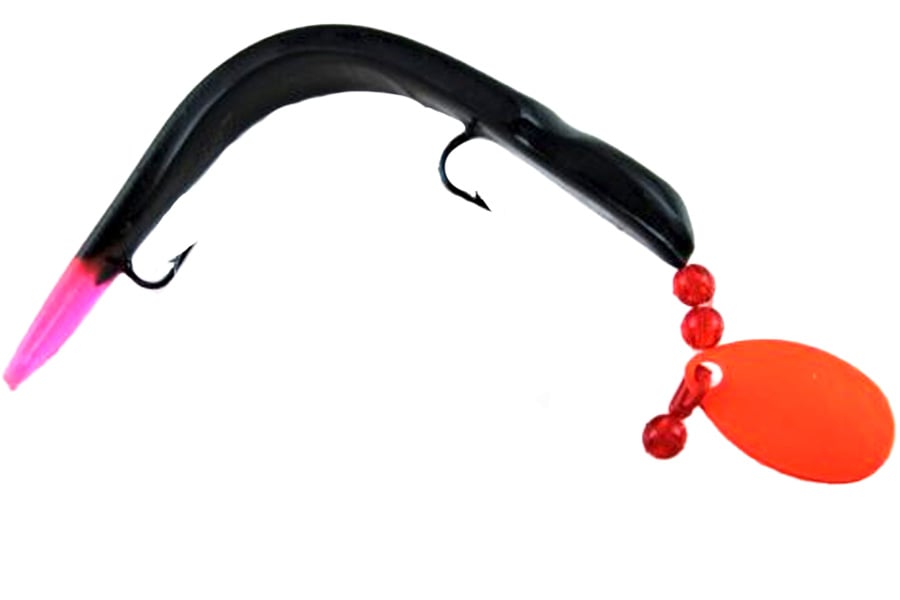 Ike Con 4 Inch Walleye Spinner Leech