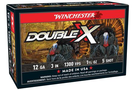 12 GA 3 IN 1-3/4 OZ HIGH VELOCITY DOUBLE X TURKEY