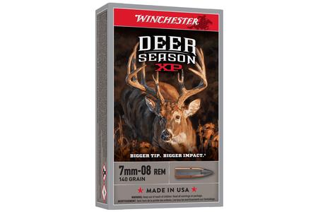 7MM-08 REM 140 GR EXTREME POINT POLYMER T DEER SEASON XP