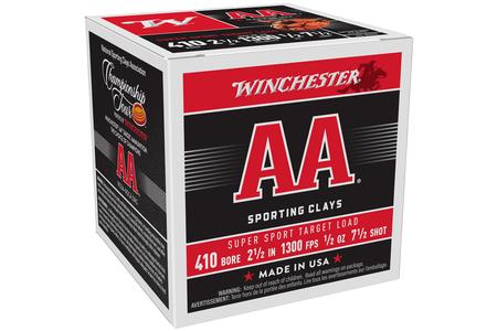 Winchester .410 Gauge 2-1/2 in 1/2 oz 7-1/2 Shot AA Super Sport 25/Box