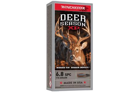 Winchester 6.8 SPC 115 Gr Extreme Point Deer Season XP 20/Box