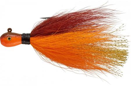 1/8OZ. BUCKTAIL JIG BROWN/ORANGE