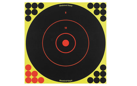 BIRCHWOOD CASEY Shoot-N-C Self-Adhesive 12 inch Targets (Pack of 5 with 120 Pasters)