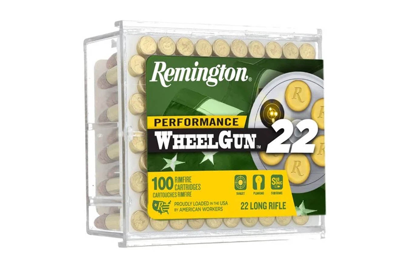 Remington 22LR 39gr TCLD WheelGun 100/Box
