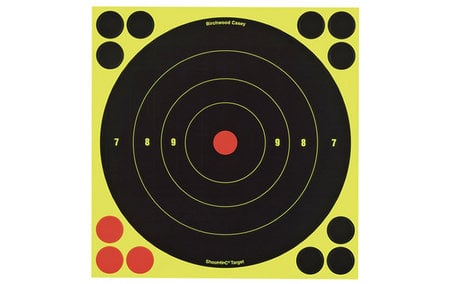 BIRCHWOOD CASEY Shoot-N-C Bulls-Eye 6 inch Targets (12-Pack)