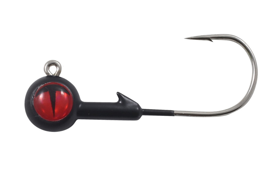Head Hunter 1/4 Oz Tungsten Ball Jig Black